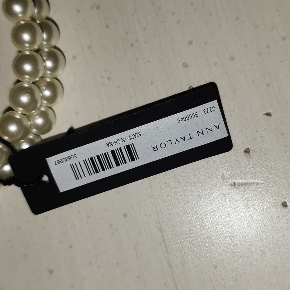 Ann Taylor pearl wrap cuff - Picture 2 of 2